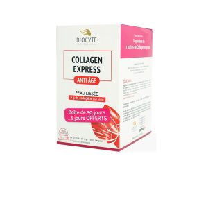 Collagen Express H/30 gói BIOCYTE Bột collagen peptide 5000mg hỗ trợ giảm lão hóa da, đẹp da