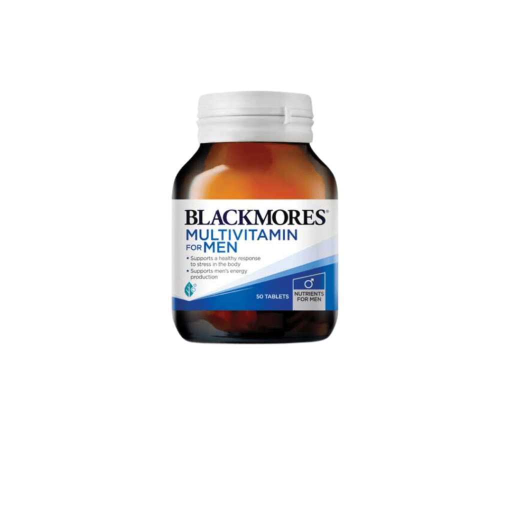 Multivitamin for men L/50v BLACKMORES Vitamin tổng hợp hỗ trợ sinh lực nam giới