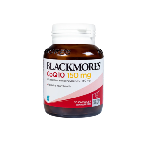 CoQ10 150mg L/30v BLACKMORES Chống oxy hóa, hỗ trợ sức khỏe tim mạch