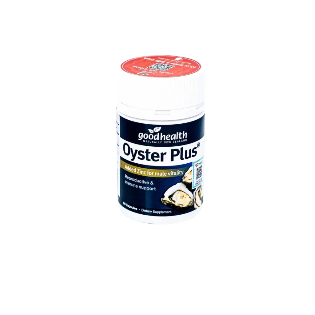 Oyster Plus L/60v GOODHEALTH Tinh chất hàu hỗ trợ tăng cường sinh lực nam giới