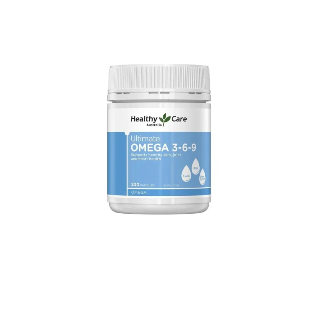 Ultimate Omega-3-6-9 L/200v HEALTHY CARE Hỗ trợ tim mạch, não bộ, tốt cho da