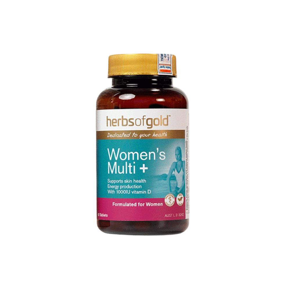 Women's Multi+ L/60V HERBS OF GOLD Vitamin Tổng Hợp Chuyên Biệt Cho Nữ Giới
