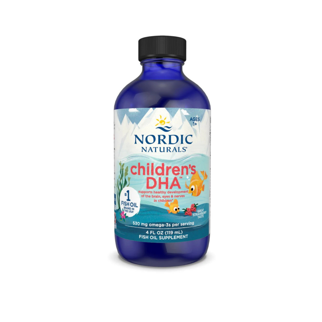 DHA Children L/119ml NORDIC NATURALS bổ sung DHA cho trẻ nhỏ