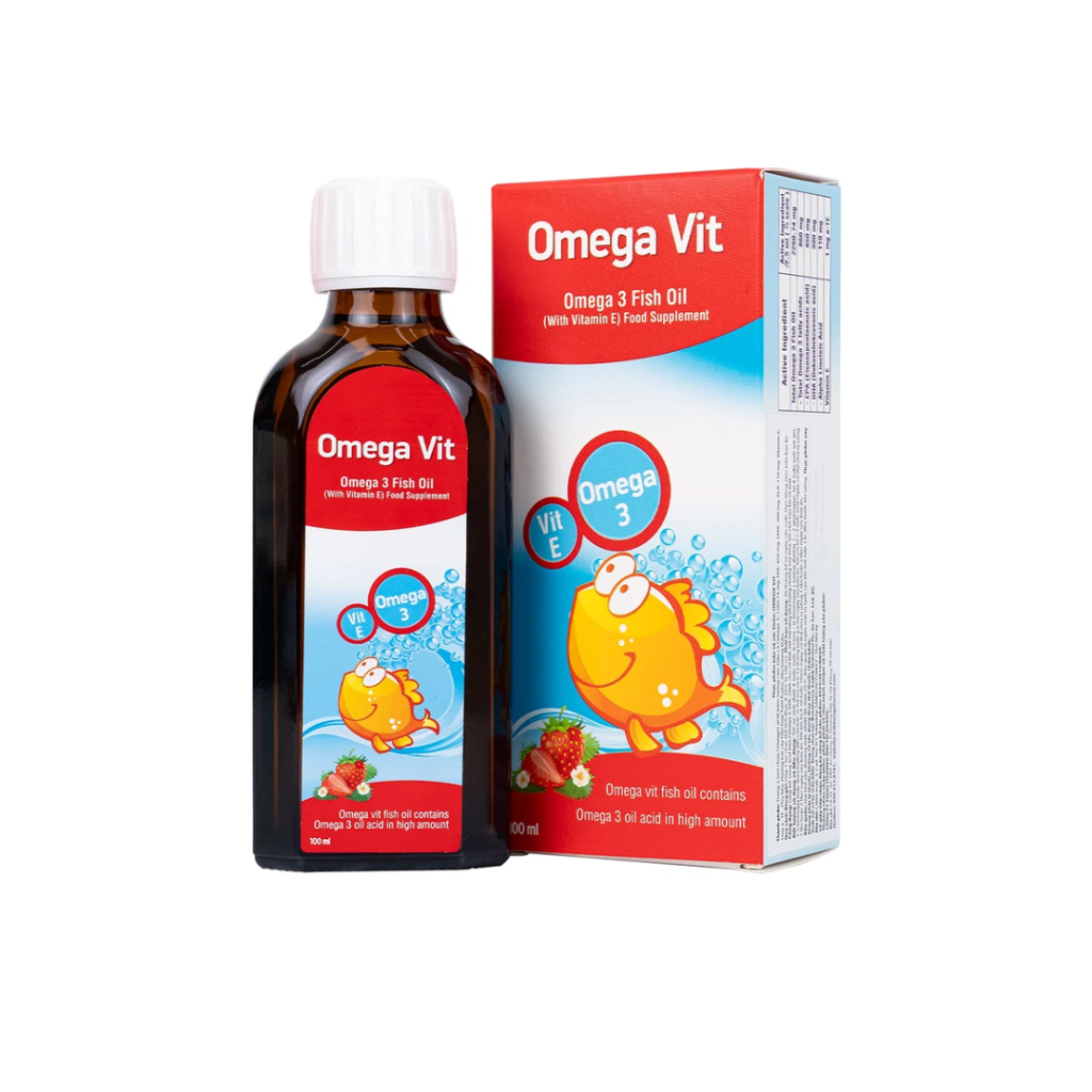 Omega Vit H/100ml B OTAFARMA Bổ sung Omega-3 DHA, EPA cho trẻ sơ sinh & trẻ nhỏ