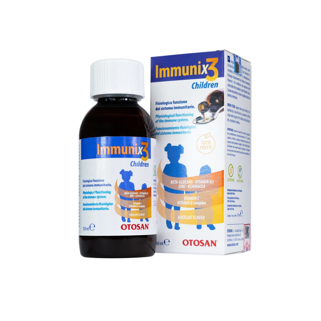 Immunix3 Children H/150ml OTOSAN Siro tăng cường miễn dịch cho trẻ 6th+