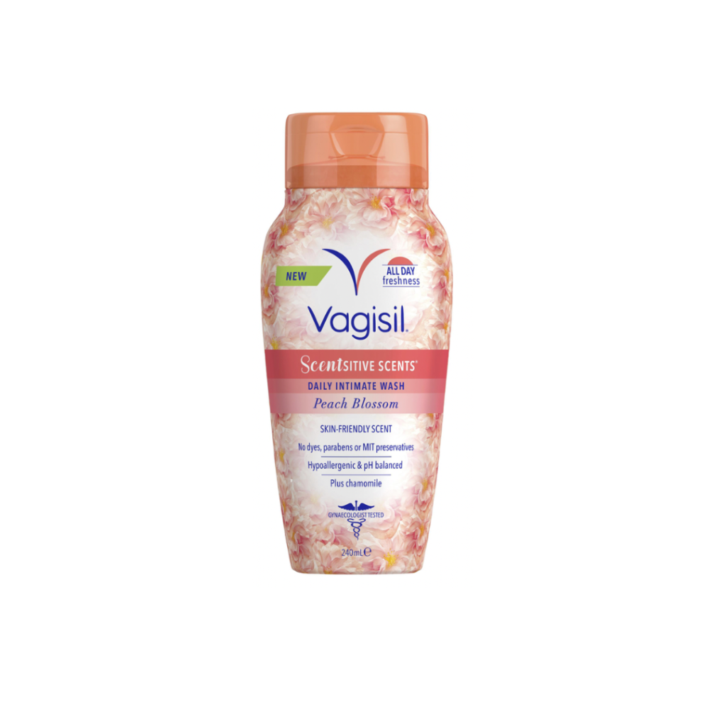 Peach Blossom C/240ML VAGISIL DDVS Cấp Ẩm Hương Hoa Đào (Cam)