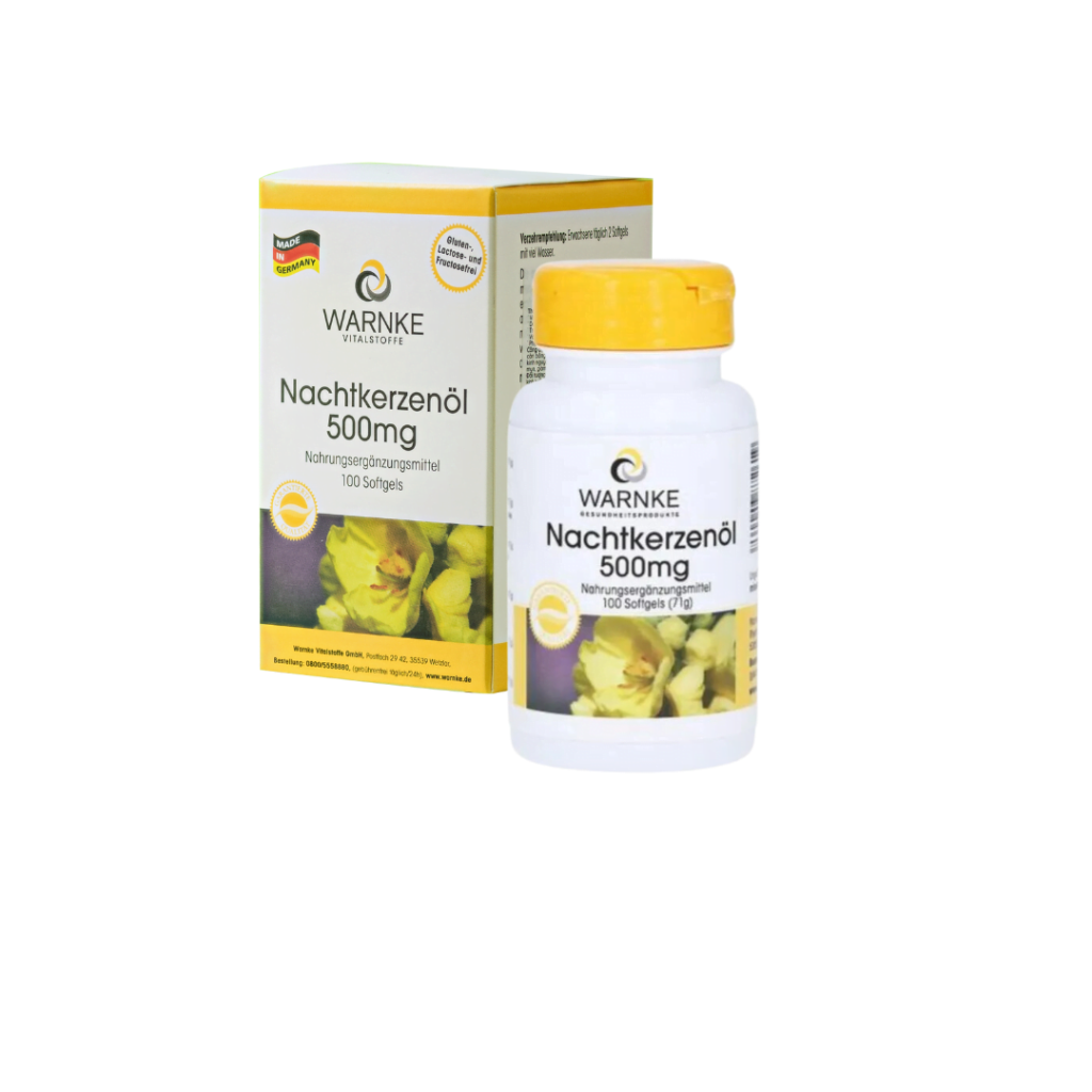Nachtkerzenöl 500mg H/100v WARNKE Tinh dầu hoa anh thảo EPO